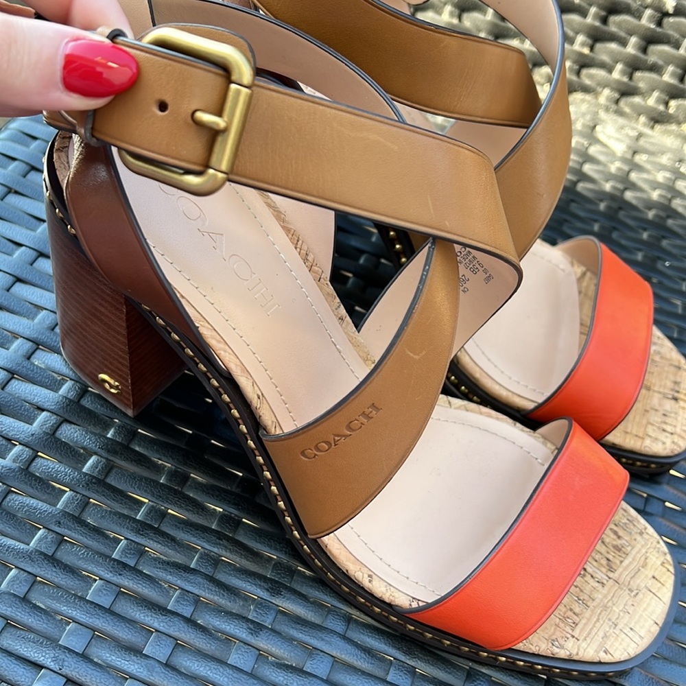 Coach Heels! 🧡 - Picture 5 of 6